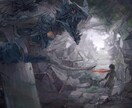 プロの緻密さと空気感で幻想的なイラストを描きます 緻密な描写と絵画表現を元に、幻想的な世界観を提供します！ イメージ3