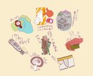 独創的なLINEスタンプつくります ★お試し感覚OK　チャット欄で無料ラフをご提案いたします★ イメージ6