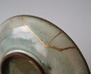器を【金継ぎ】でお直しします 伝統的な本漆を使用、高級・丸粉仕上げ可能です。保証期間あり。 イメージ1