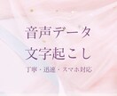 音声データの文字起こし✍️10分以内1500円ます 文字起こし初心者歓迎✍️迅速・丁寧に対応します！ イメージ1