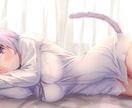 SNSアイコン・一枚絵制作｜可愛いイラスト描きます 配信者・VTuber・創作キャラなど幅広く対応します イメージ7