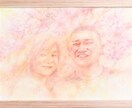 原画納品！手描きの特別なウェルカムボード作成します 木枠キャンバスに絵の具と色鉛筆であたたかい絵に仕上げます イメージ4