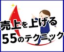 売上を上げる55のテクニック集をプレゼントします 実はマーケティングの「マ」の字も知らないビジネス初心者の方へ イメージ1