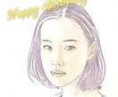 色鉛筆にて１点物のアナログ似顔絵作成します 温かな色鉛筆による画を飾りませんか？ イメージ7