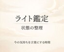 感情の流れを確認し、考えすぎた部分を言葉にします ライト鑑定｜迷いと感情の流れを確認 イメージ1