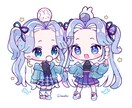ミニっとキュートなSDイラストを描きます 動画や配信用、グッズ、ラインスタンプなどなど！ イメージ4
