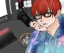配信サムネ描きます 配信画面のサムネをさわやかに！かっこよく描きます！ イメージ2