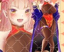 悪魔な見た目の女の子立ち絵販売します TRPGや、ゲーム配信やIRIAM配信などにオススメです！ イメージ1