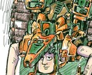 要望にそったイラストをお描きします アイコンや挿絵、創作のキャラクターなどイラストをお描きします イメージ5