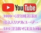 SEO｜YouTube再生回数2000～増やします 検索経由の日本人高品質リアルユーザー再生数増加で検索上位へ！ イメージ5