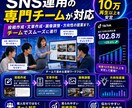 圧倒的コスパ重視！Instagram運用代行します 同価格で4媒体全てを運用代行します！ イメージ3