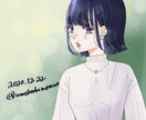 バストアップイラスト描きます アイコンなどに！お好きな雰囲気で仕上げます！ イメージ4