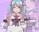 SNSアイコン描かせていただきます 早い、安い、かわいいをモットーに⸜♡⸝ イメージ3