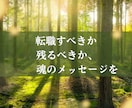 3日中鑑定♡霊視♡現状維持か転職かを視ます 転職すべき？霊感タロットで一問一答お届けします♡ イメージ5