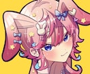 キラキラ可愛いイラスト描きます 商用利用OK！アイコン、立ち絵等幅広く受け付けております！ イメージ1