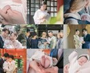 自然な雰囲気のお宮参り写真を撮影します 撮影だけのシンプルプラン。レタッチ80枚以上納品。 イメージ1