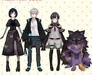 あなただけのVtuberモデルイラスト制作します パーツ分け費用込み！Vtuberデビュー応援セットあり！ イメージ2