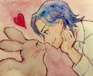 うさぎさんの水彩画を描きます 幸せうさぎ隊がうーちゃんのイラストを描いてお届け！ イメージ4