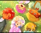 キャラクターデザインやアイコンを描きます オリジナルキャラクターのイラストが欲しい方に是非！ イメージ7