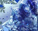 動画用・SNS用・趣味のイラスト作成します 可愛い系絵柄の人物メインのイラストです イメージ1