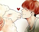 好きなイラストアイコンお描きします オリジナル、似顔絵までご希望の絵柄でお描きいたします イメージ2