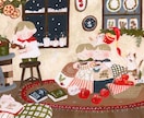 絵本のようなアナログ装画/挿絵/イラスト制作します 絵本のような物語のある世界観を大切に制作します イメージ2