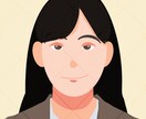 シンプルフラットな似顔絵アイコン描きます SNS・名刺・ブログ・ビジネスにもオススメです！ イメージ6