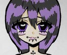 地雷系、量産型女子向けの絵を描いています 地雷系、量産型の女の子イラストを主に描きます イメージ1