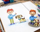 子どもの絵を立体化｜オーダーメイドフィギュア作ます 誕生日・成長記念・卒園卒業祝いに。完全手作りの一点物です イメージ2