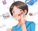 パッと目を引くカラーイラスト描きます お目目キラキラ、アニメ風イラストが得意です イメージ4