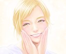 SNS用のキレイな似顔絵を心を込めて描きます 2名様限定、基本料金3500円で対応中 イメージ1