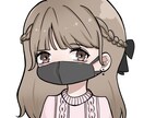 SNSで使用するアイコンを作成します コテキャラ、ミニキャラアイコン描きます！ イメージ1