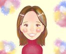 キラキラふんわり♡な似顔絵描きます 2人で1000円♡3人以上は＋500円 イメージ1