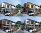 戸建てCGパース製作いたします 見てみたい比べてみたいを分かりやすくビジュアル化 イメージ8