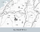 広域範囲の地図を詳細に作成します 細部まで丁寧に仕上げた綿密な地図｜丁寧な対応で安心 イメージ2