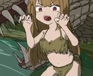 キャラクターイラストを描きます アニメや厚塗りの女の子キャラのイラスト イメージ1