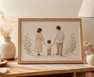 大切なお写真を、温もりある刺繍アートにします スマホの中に眠っている大切な写真を、温もりのある刺繍アートへ イメージ5