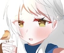 可愛い♡SNS用のアイコン描きます 透明感とかわいい♡あなただけのアイコンを！ イメージ3