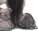 あなただけの和風✕ホラーキャラクターを描きます 【和・怪異・妖艶】サムネ、MV、挿絵、TRPG等作品の一助に イメージ1
