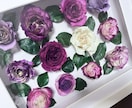 レカンフラワーでオリジナルミニ額をつくります 自然な花色と形が残る新しいドライフラワーを母の日に送ろう イメージ5