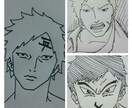 好きな漫画の原作風に似顔絵描きます プレゼントやドッキリ、サプライズにも!! イメージ2
