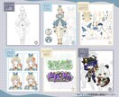 コスパ最強！Vtuberデビューの全てを完備します イラスト、Live2D、修正無制限、著作権譲渡、全工程制作 イメージ2