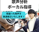 プロのボイストレーナーがあなたの歌声を分析します カラオケの練習に行き詰まった方へ【気軽にボイトレ】 イメージ1