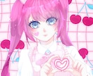 アイコン/サムネ/グッズ/立ち絵イラスト作成します 淡い厚塗り水彩のような雰囲気のイラストです イメージ2