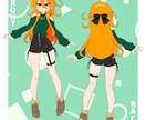 アバターやキャラをアニメチックな3Dモデルにします あなたのアバターをポップなトゥーンモデルにしてみませんか？ イメージ2