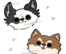 デフォルメしてペットちゃん描きます 可愛らしいデフォルメで描きます!! イメージ1