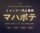 ミャンマー式占星術【マハボテ】で鑑定します 生年月日と曜日であなたの本質を読み解きます【PDFでお渡し】 イメージ1