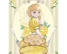 一枚絵・キービジュアル制作いたします 小物やモチーフなどを使って、ストーリー性を感じられる一枚を。 イメージ2