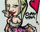 ポップで可愛いにがおえを手描きで描きます 大色紙購入画面です。早い発送！可愛く丁寧な似顔絵ぜひギフトに イメージ5