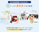 Amazon・楽天・ヤフーなどの商品画像作成します 情報整理・読みやすさ・購入導線を意識した商品画像を制作します イメージ3